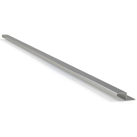 Saginaw Control & Engineering Dripping Shield, 1 in. H x 48 in. W x 3 in. L, Stainless Steel SCE-DS48SS
